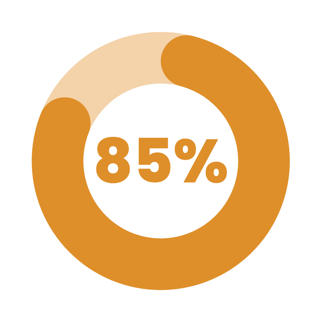 85 percent icon