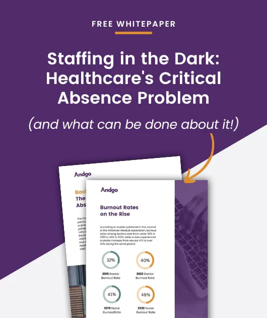healthcare staffing absence reporting and management white paper cta