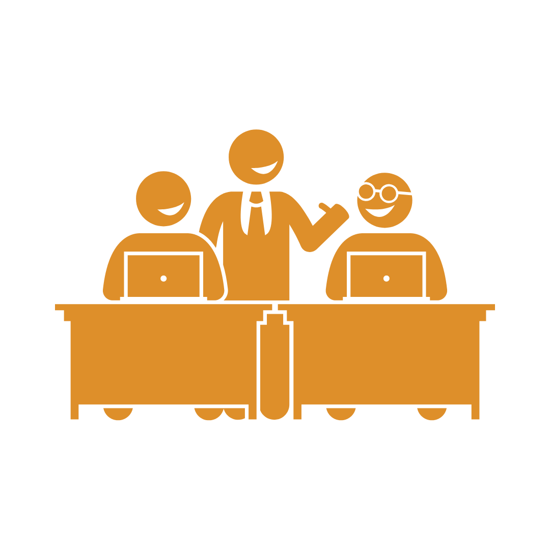 happy employees icon