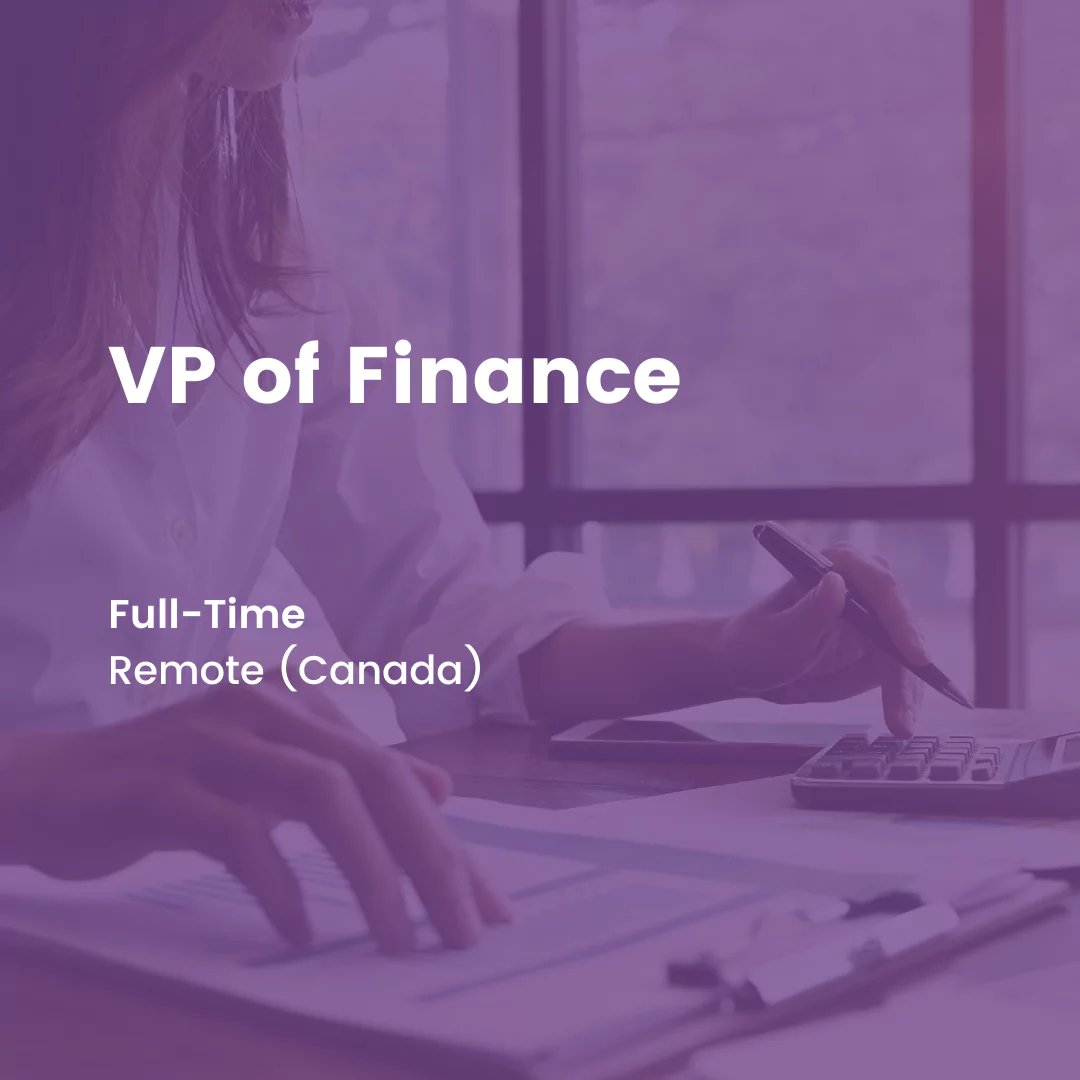 vp of finance job ad