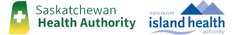 saskatchewan health authority and vancouver island health authority logos